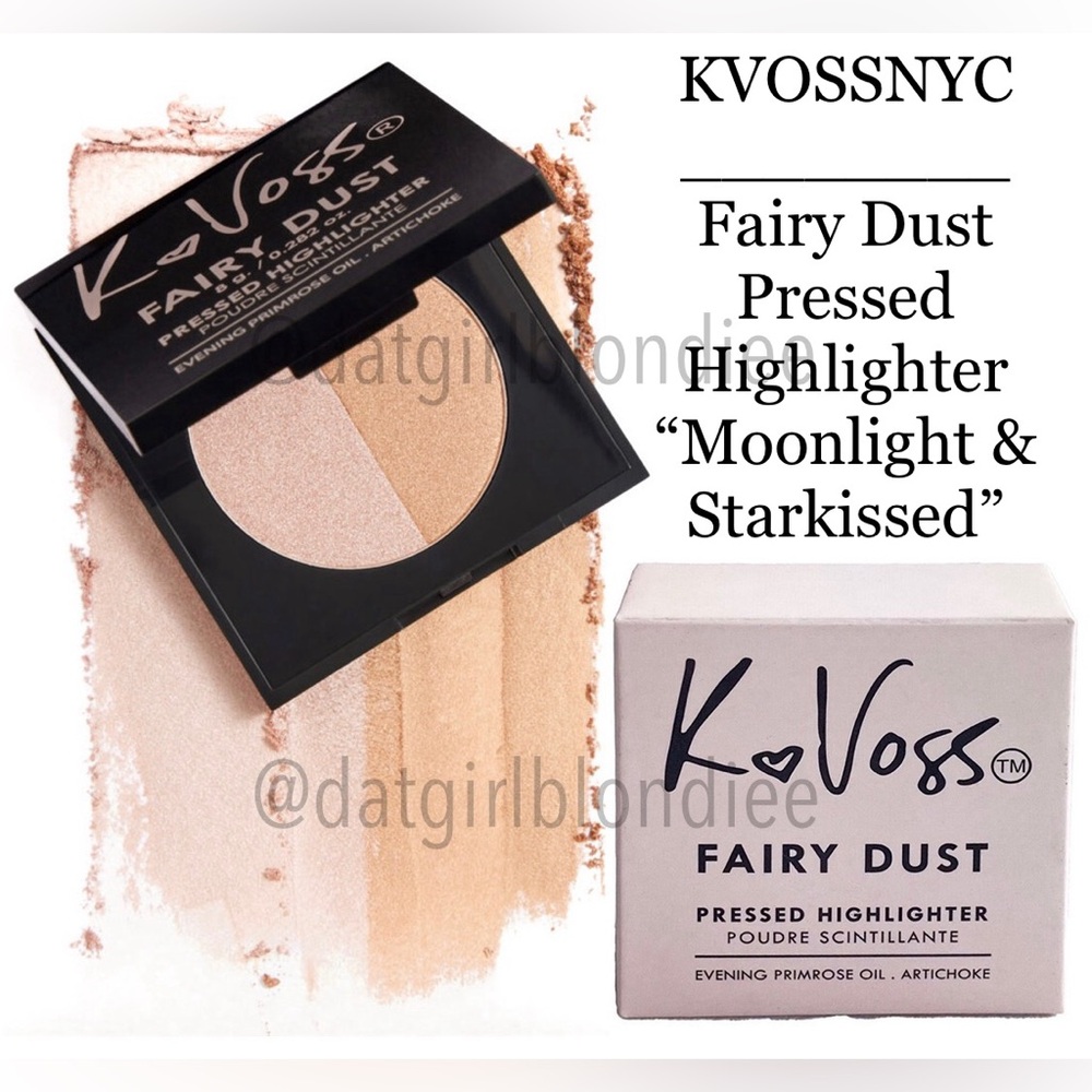 KVOSSNYC: Fairy Dust Pressed Highlighter (Moonlight & Starkissed)